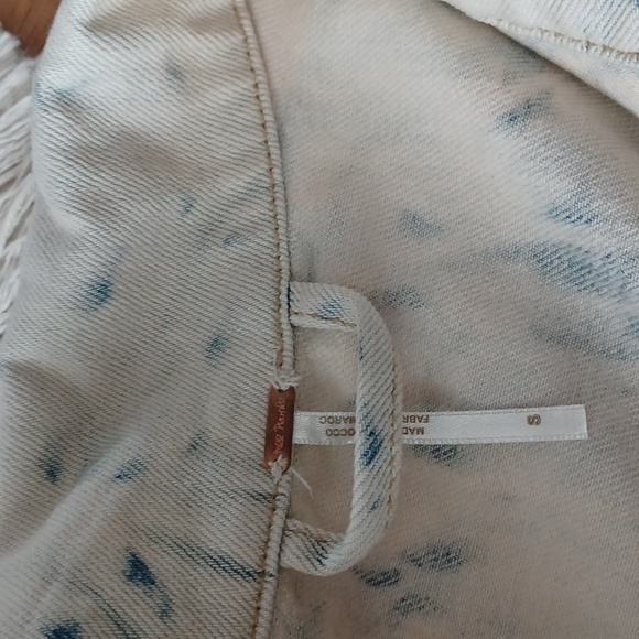Free People Denim Jacket, size small - Picture 5 of 12